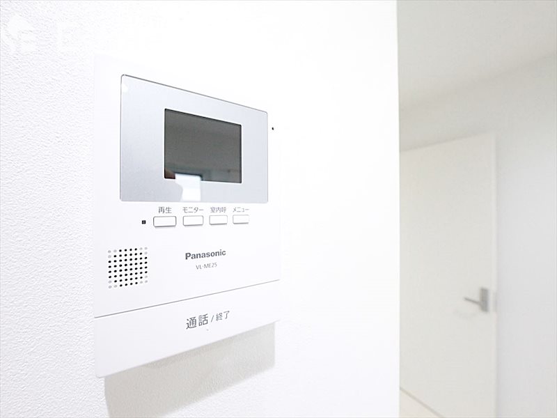 セキュリティ　モニター付きインターホン