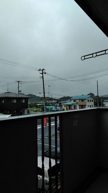 バルコニー　Ｂ２０１号室　バルコニー