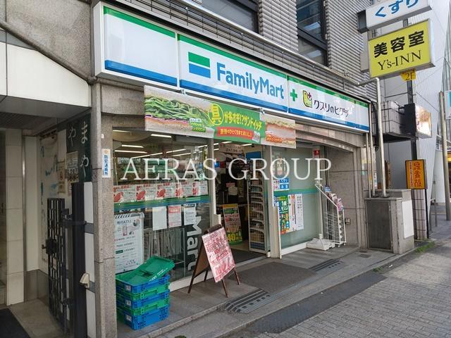 コンビニ　ファミリーマート 薬ヒグチ中野新橋駅前店（コンビニ）まで213m