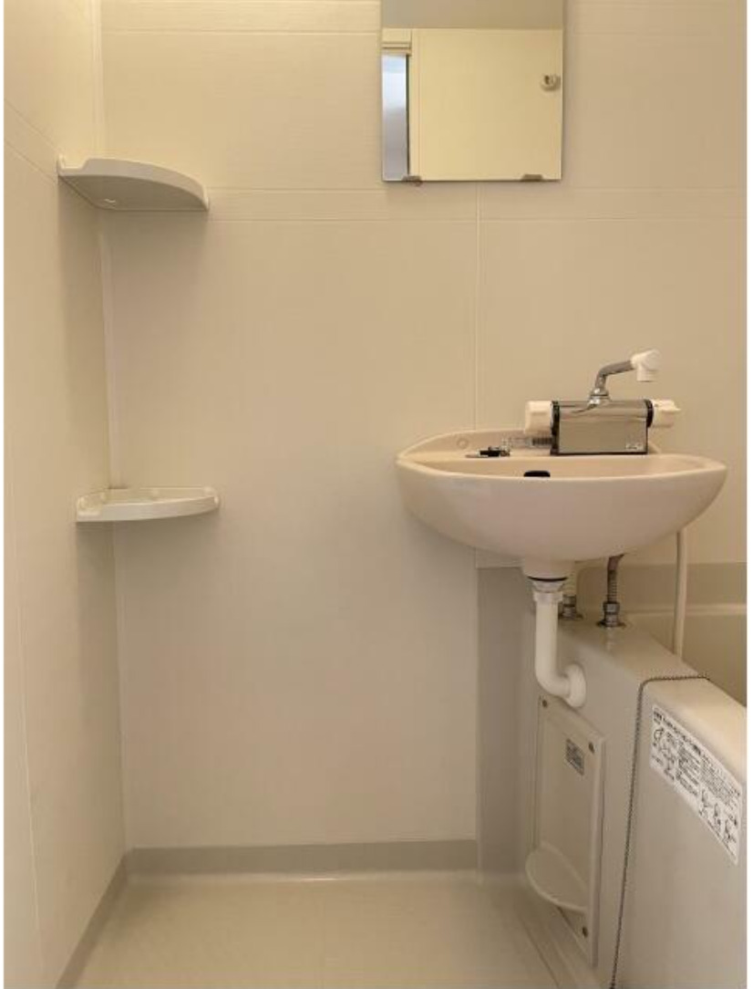 洗面設備　洗面所です