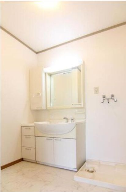 洗面設備　弊社は都内全域の物件が仲介手数料最大無料でご紹介可能！