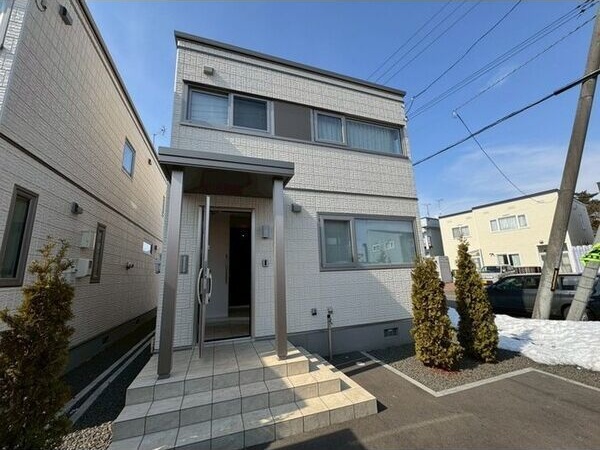 建物外観　☆物件名【野幌松並町貸家】とお伝えください！