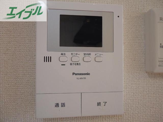 セキュリティ　カメラ付インターホン（イメージ）