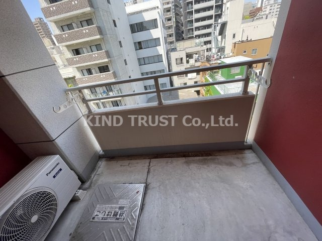 バルコニー　バルコニーがあります