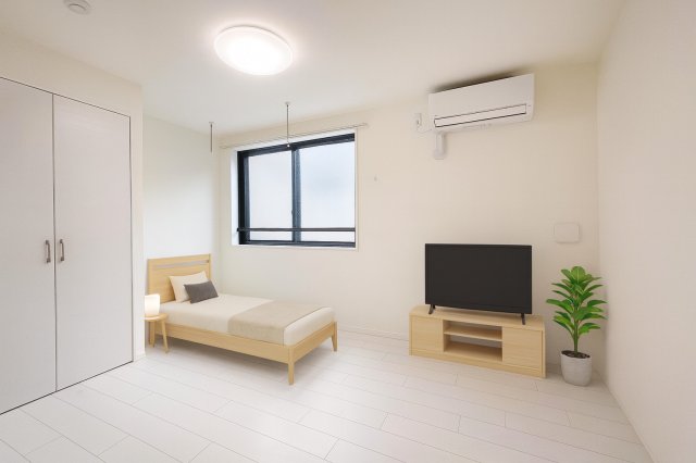 居室・リビング　家具配置イメージ画像です。