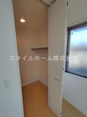 収納　たっぷりとした収納スペースです