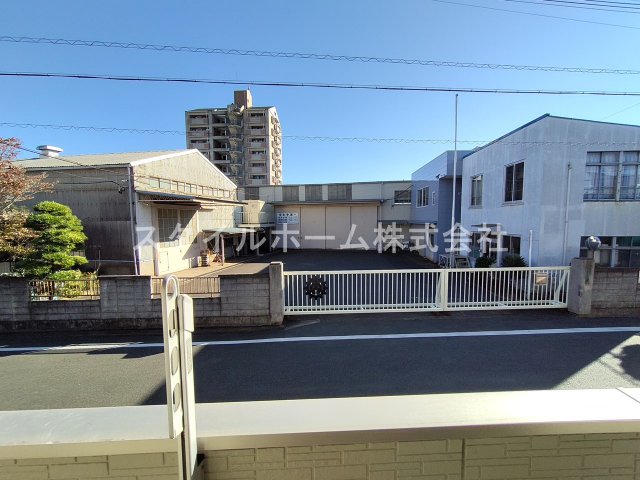 眺望　南向きです。