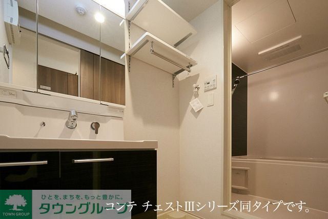 洗面設備　同施工会社イメージ