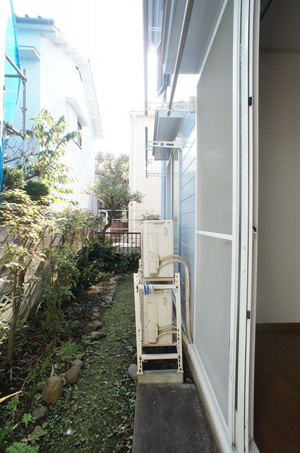 庭　専用のお庭があるので、洗濯物もたくさん干せます♪