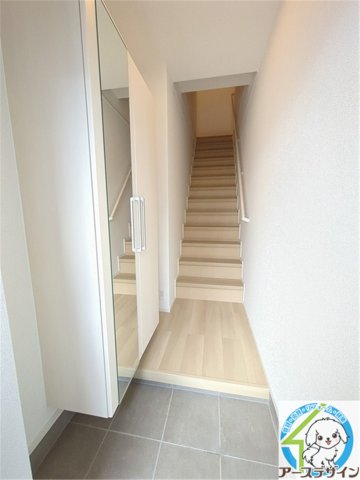 玄関　パース写真