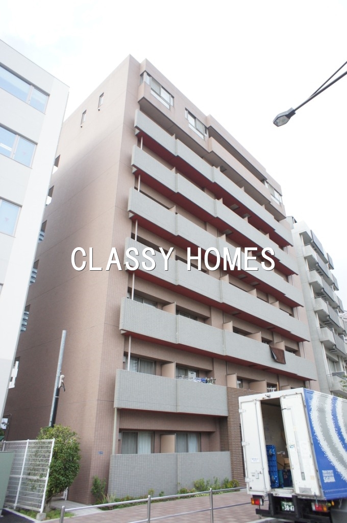 建物外観　2002年竣工　アクアヴィラ品川：外観