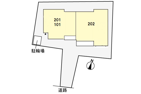 駐車場　駐車場があるので、車を買う予定の方も安心です