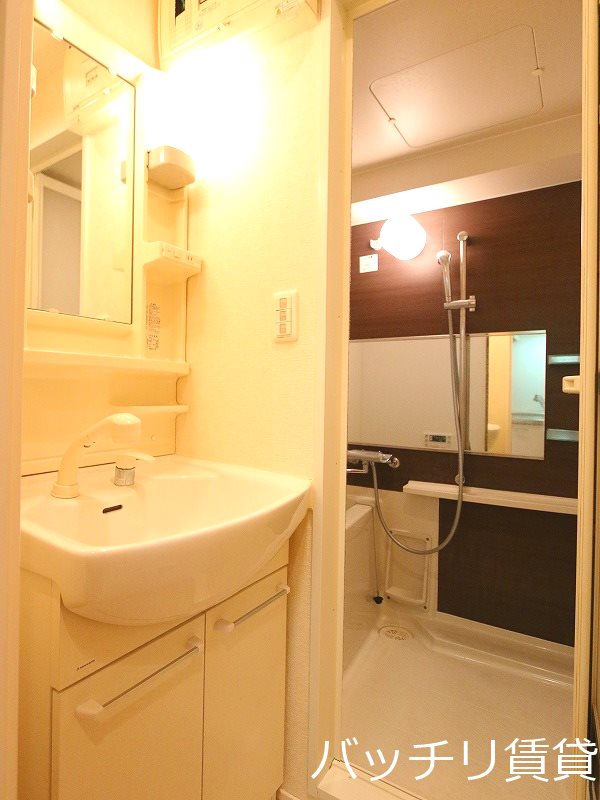 洗面設備　同型タイプの為、現況優先