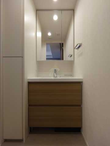 洗面設備　パークアクシス市谷左内町(同タイプ別部屋のお写真です)