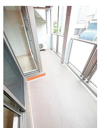 バルコニー　広々としたバルコニーです