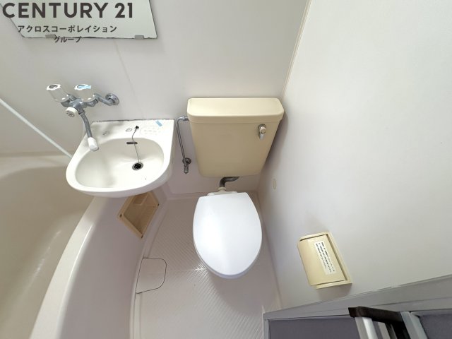 トイレ　ゆったり落ち着けるトイレです