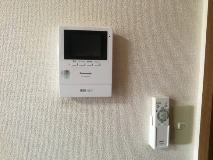 セキュリティ　録画機能付カラーモニターインターホン