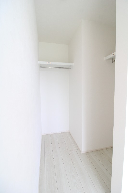 収納　※建築中の写真です