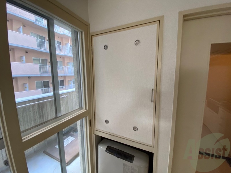 収納　寝室には収納があります。すっきり片づけましょう！