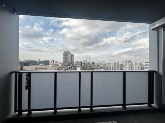 バルコニー　別タイプ部屋　参考写真です