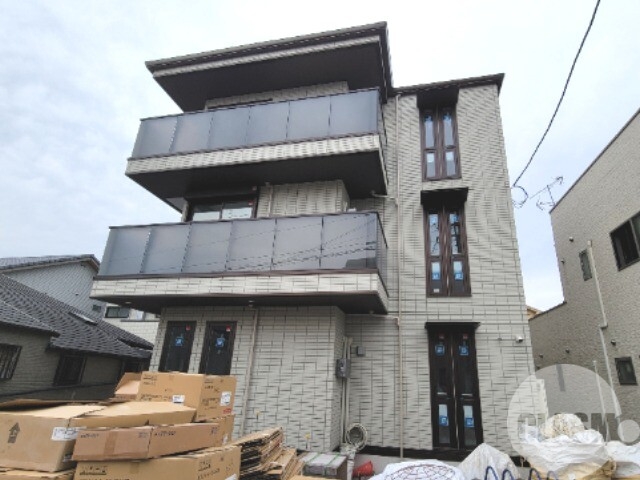 建物外観　建築中です