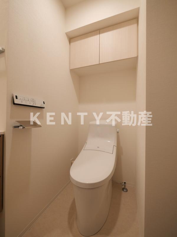 トイレ　ゆったりとした空間のトイレです