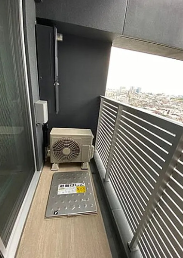 バルコニー　※別部屋写真参照