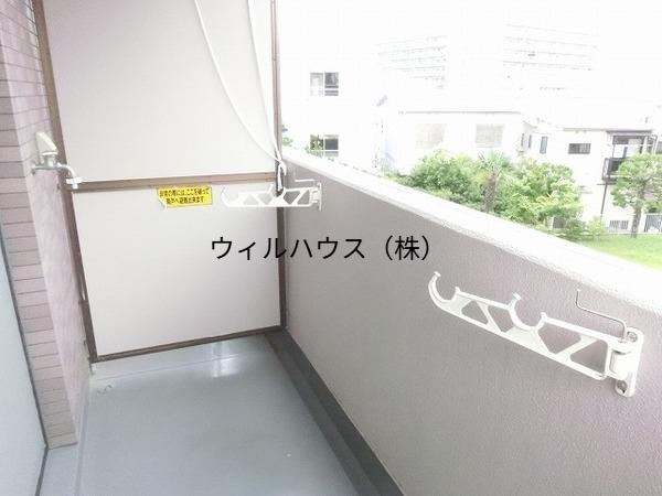 バルコニー　日当たり良好！