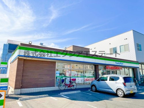 コンビニ　ファミリーマート 南津守五丁目店（コンビニ）まで384m