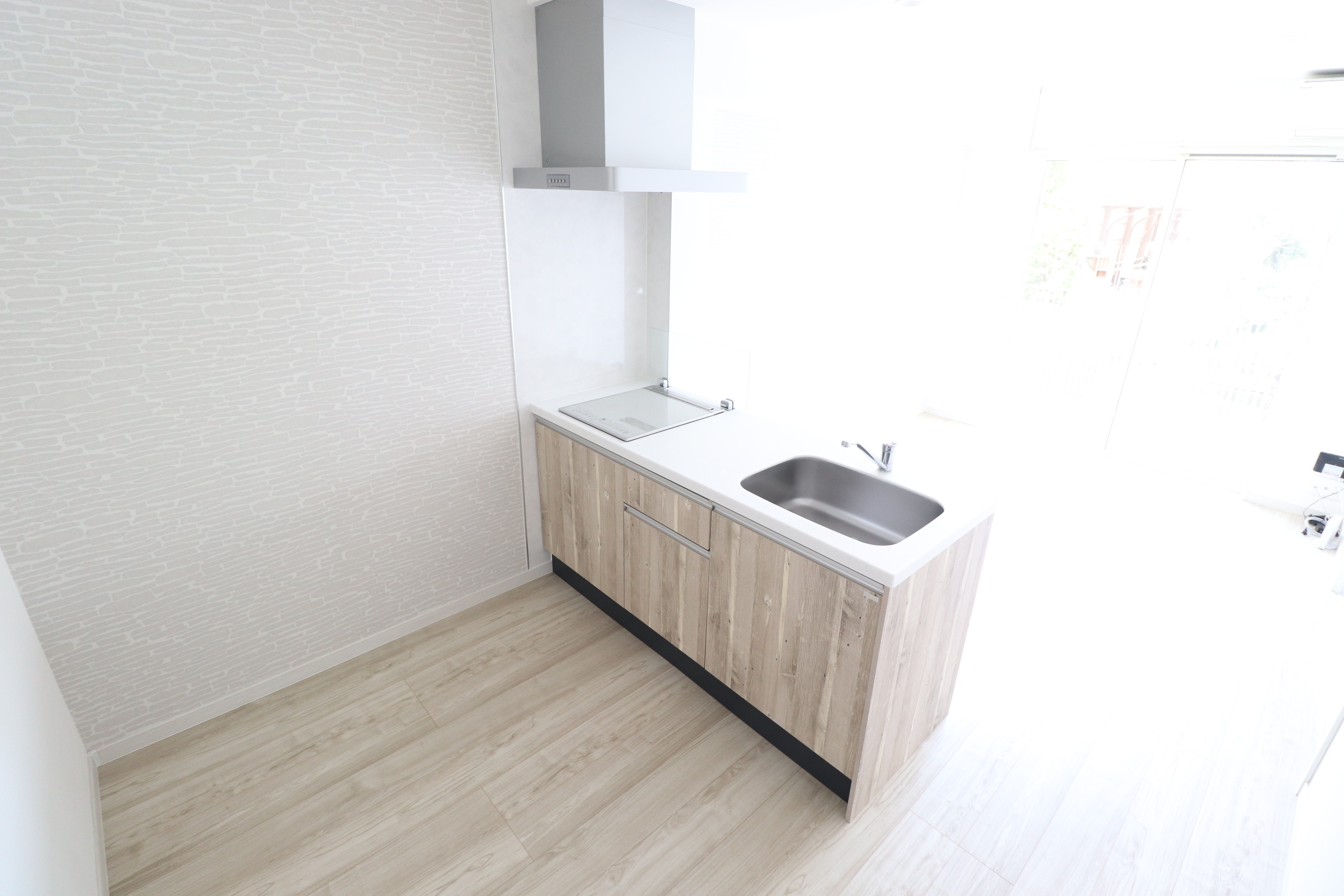 キッチン　IHで使いやすいオシャレなキッチンです♪