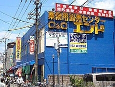 スーパー　業務用食品館中崎町店（スーパー）まで448m