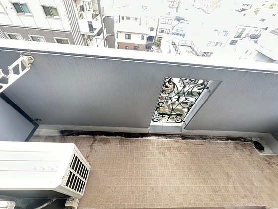 バルコニー　※別部屋の写真です