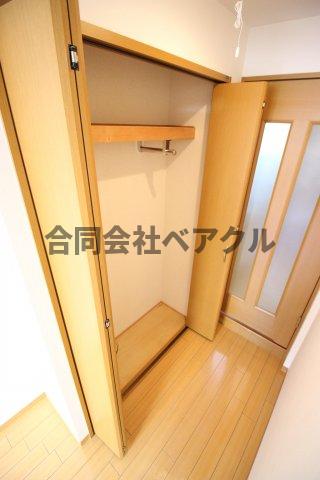 収納　ちょっとした収納スペースも充実しています