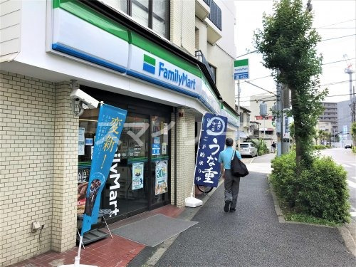 コンビニ　ファミリーマート 柏東上町店（コンビニ）まで486m