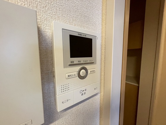 セキュリティ　※別部屋の写真です