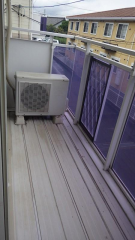 バルコニー　同物件の別部屋です。