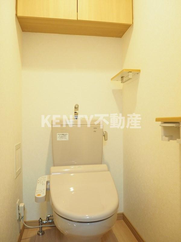トイレ　清潔感のあるトイレです