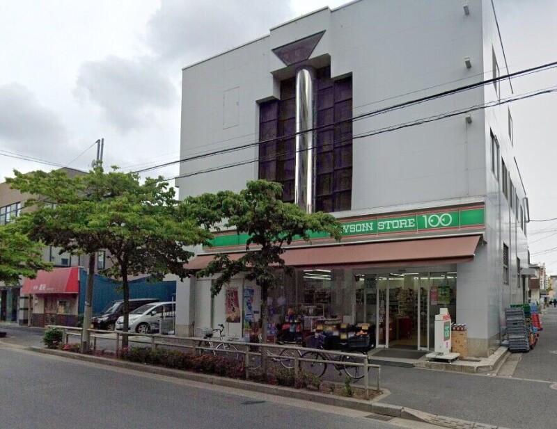 コンビニ　ローソンストア100上篠崎店（コンビニ）まで203m