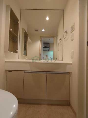 洗面設備　グランハイツ東新宿※別部屋の参考写真です