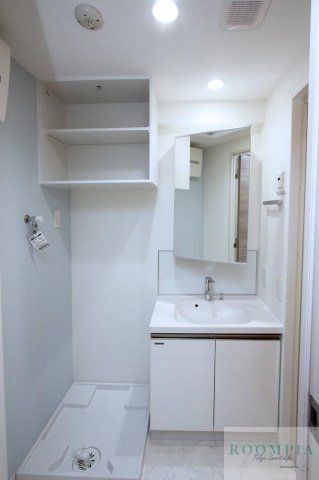 洗面設備　※同タイプの別のお部屋になります