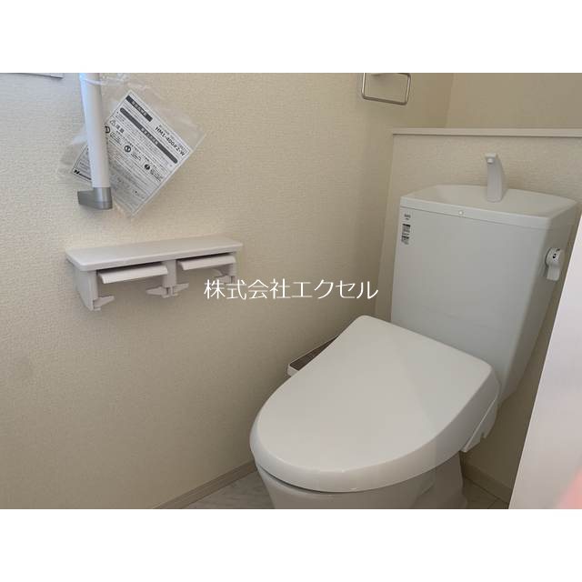 トイレ　温水洗浄便座付きのトイレ♪