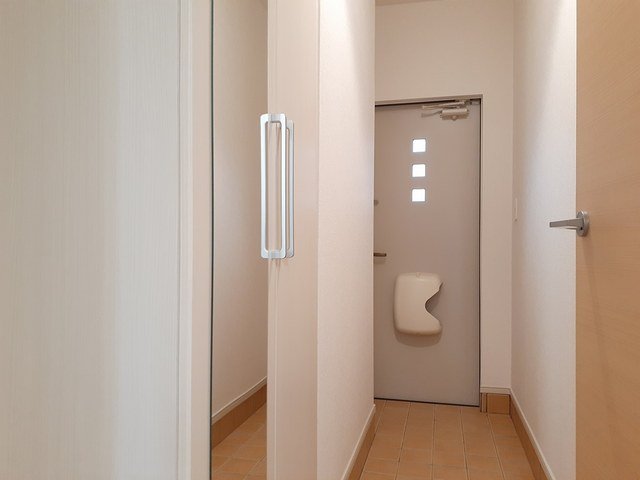 玄関　落ち着いた玄関です