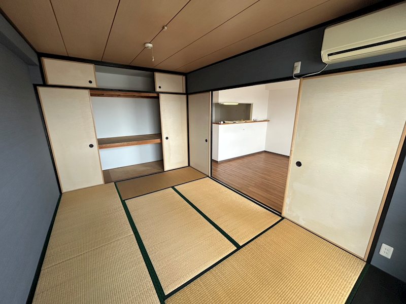 収納　※退去時の写真です。2026年5月22日改装完了予定。