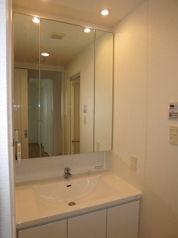 洗面設備　別タイプ部屋　参考写真です