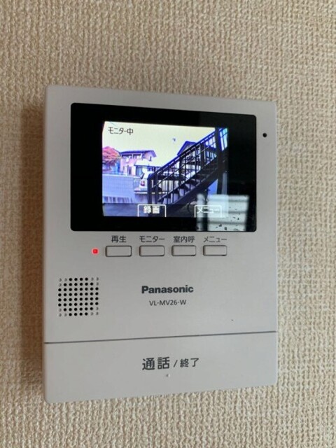 その他設備　録画機能付カラーモニターインターホン