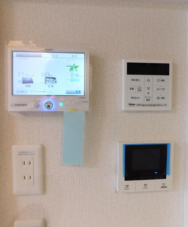 その他設備　太陽光発電パネル・TVモニターフォン