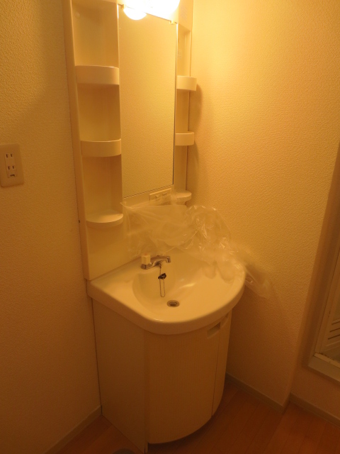 洗面設備　別の部屋の写真です
