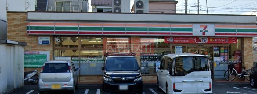 コンビニ　セブンイレブン横浜浦島町店（コンビニ）まで680m