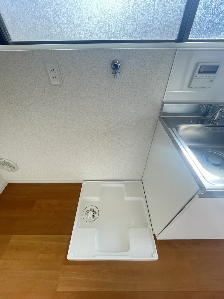 その他設備　防水パン　室内洗濯機置場