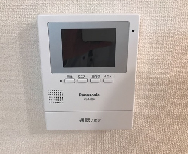セキュリティ　TVインターホンです
